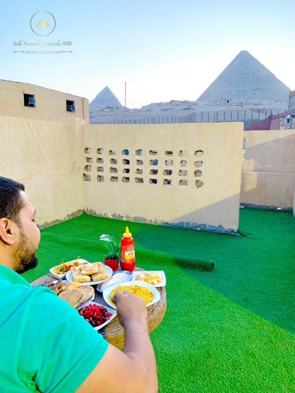 Sidi Hamad Pyramids View Hotel Kafret el-Gabal Exterior foto