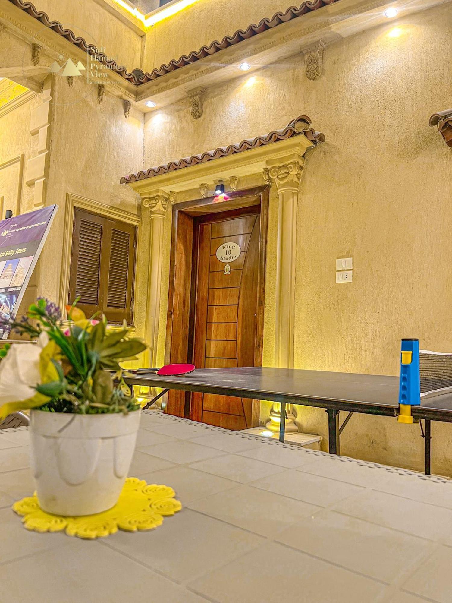 Sidi Hamad Pyramids View Hotel Kafret el-Gabal Exterior foto