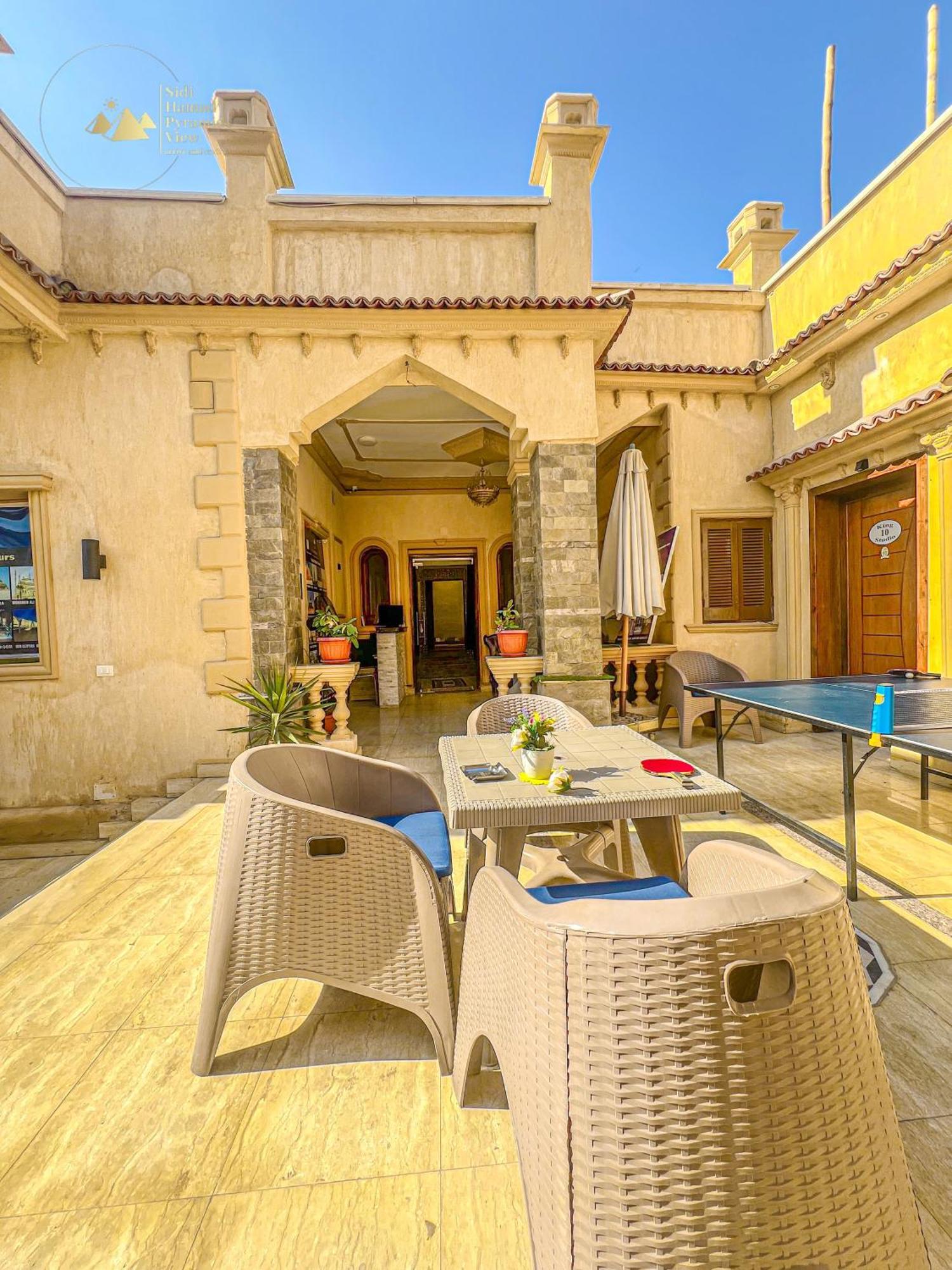 Sidi Hamad Pyramids View Hotel Kafret el-Gabal Exterior foto