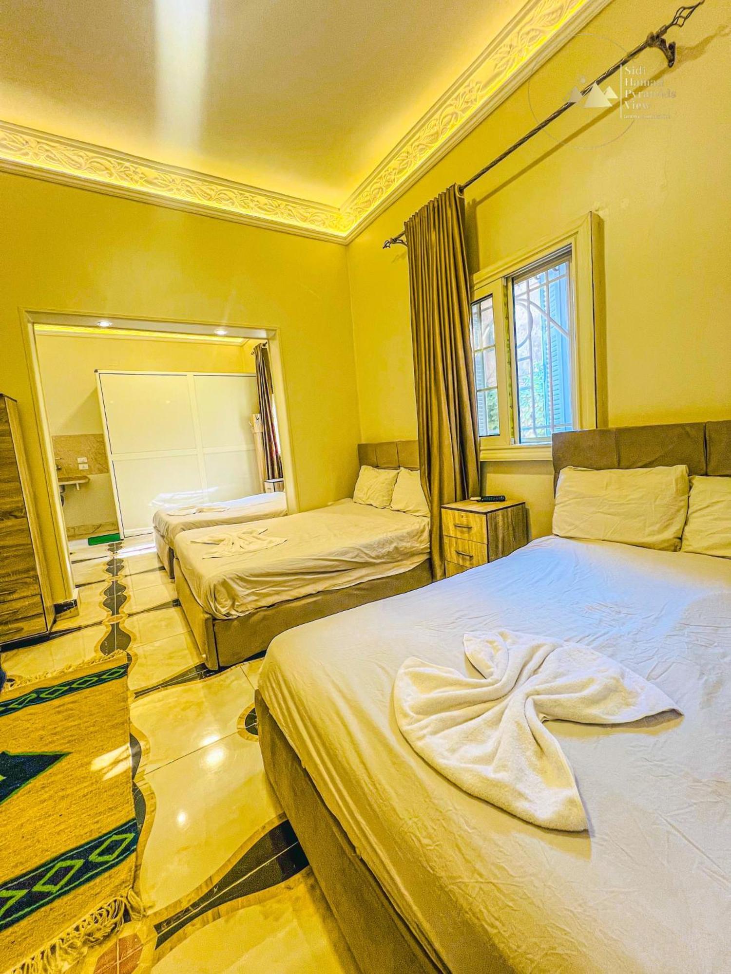 Sidi Hamad Pyramids View Hotel Kafret el-Gabal Exterior foto