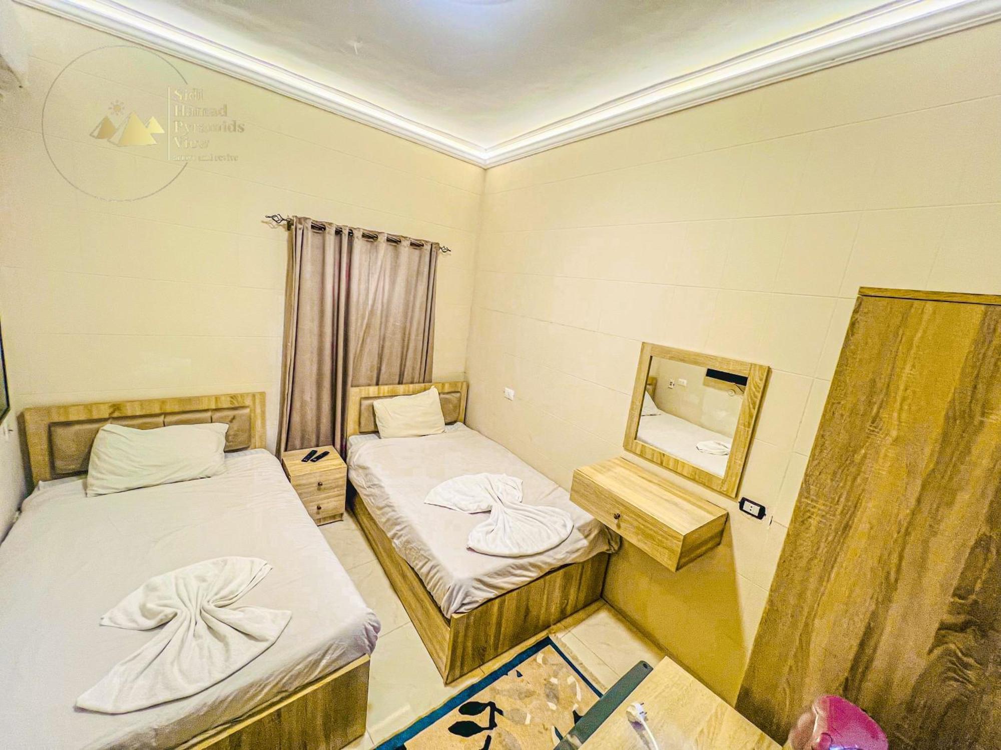 Sidi Hamad Pyramids View Hotel Kafret el-Gabal Exterior foto