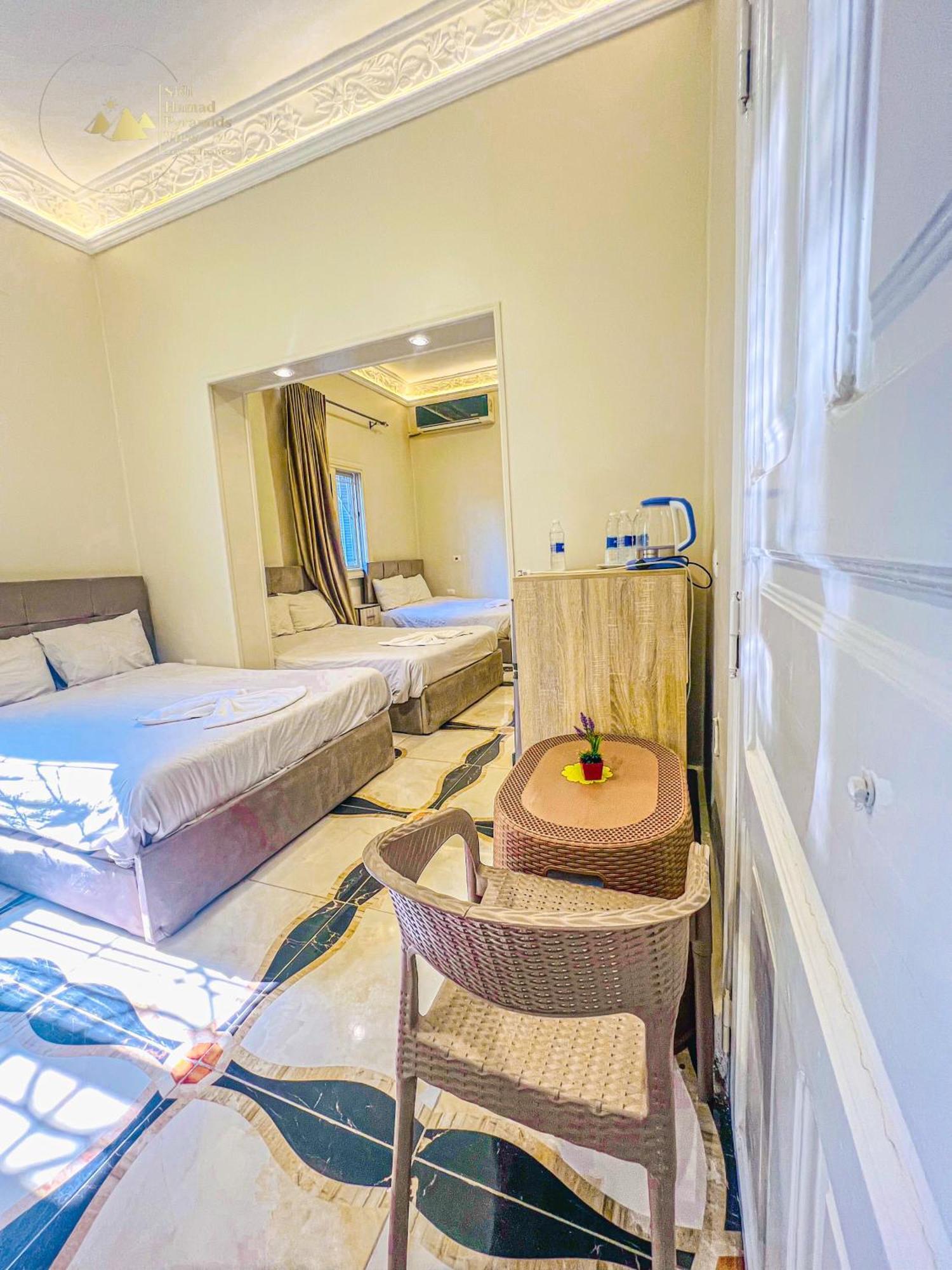Sidi Hamad Pyramids View Hotel Kafret el-Gabal Exterior foto