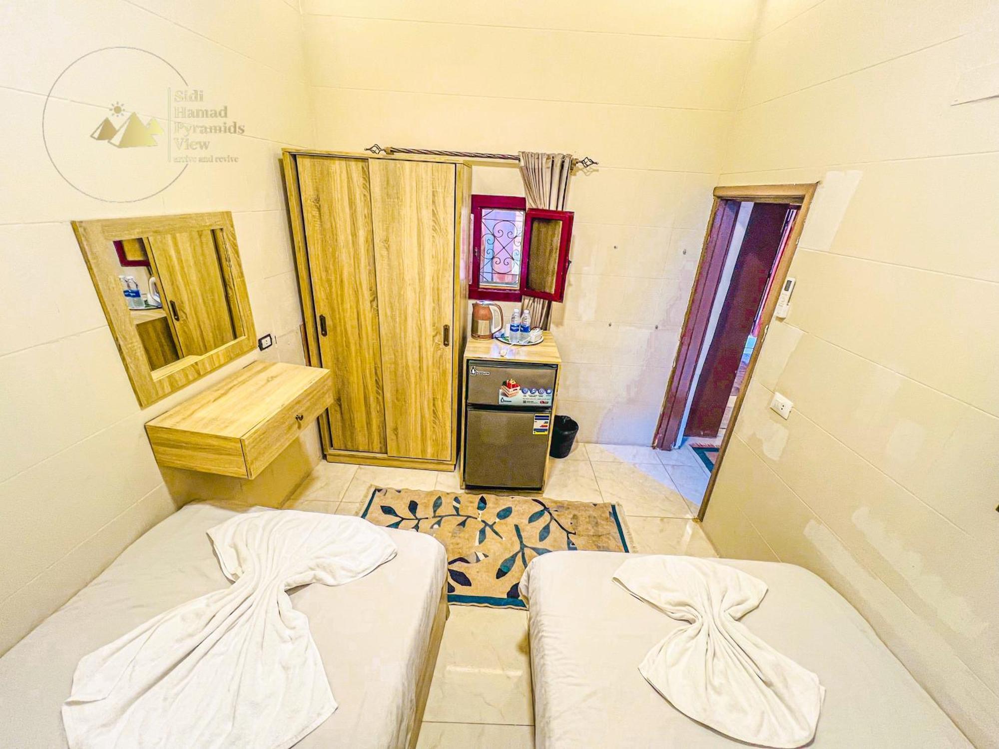 Sidi Hamad Pyramids View Hotel Kafret el-Gabal Exterior foto